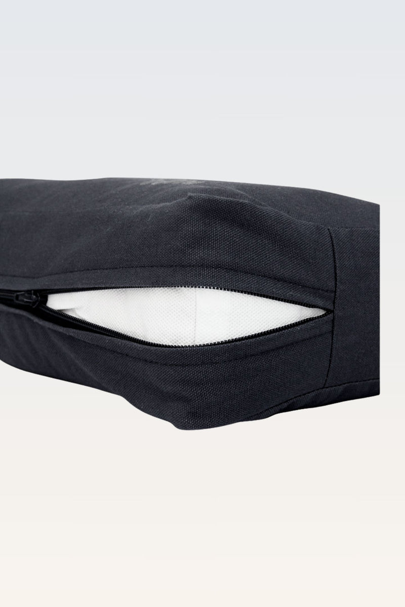 Cotton Yoga Bolster – Lean - Graphite