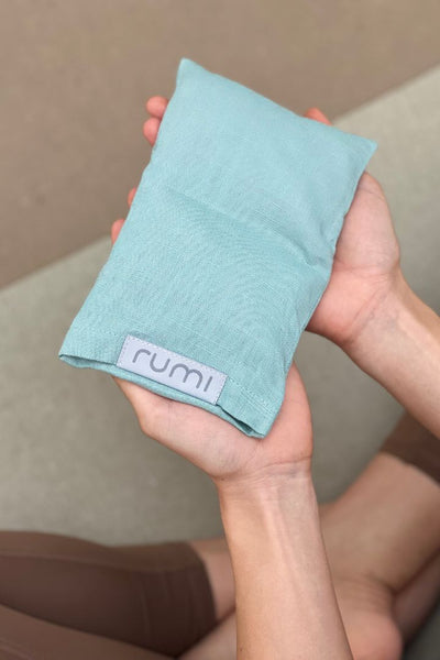 Rumi Eye Pillow Peacock