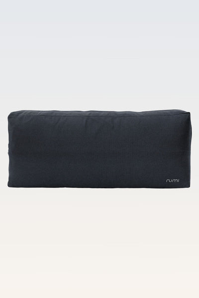 Cotton Yoga Bolster – Rectangular - Graphite