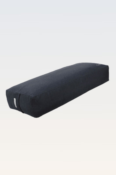 Cotton Yoga Bolster – Rectangular - Graphite