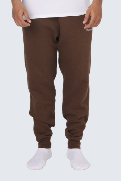 MU Moon Sweatpants Fleece Slim - Cocoa