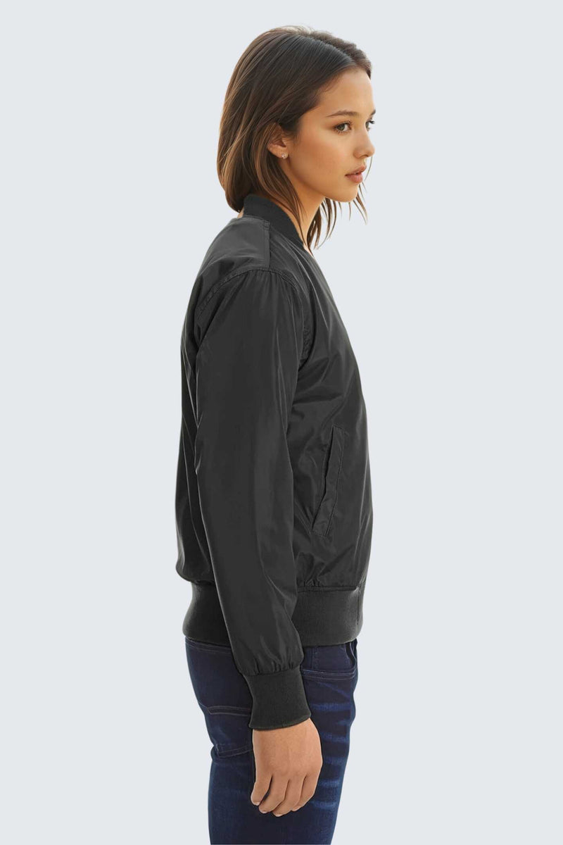 WU Sun Bomber - Black