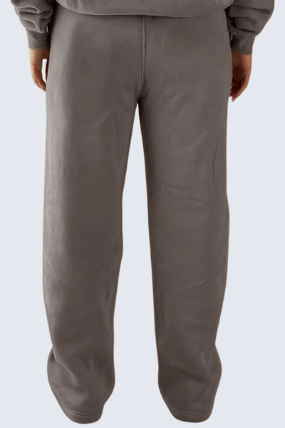 MU Moon Sweatpants Relaxed Open Fleece - Camel