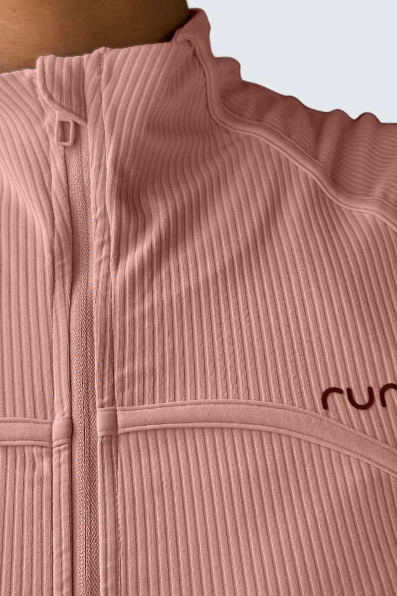 Rumi Earth W SunRib Fit Jacket - Coral Light