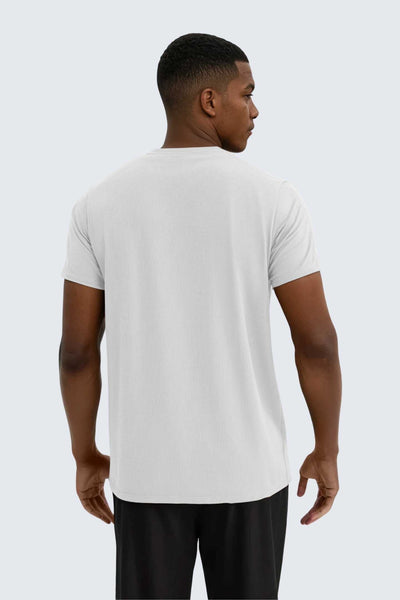 MU Sun Fit Tee Waffle - Snow