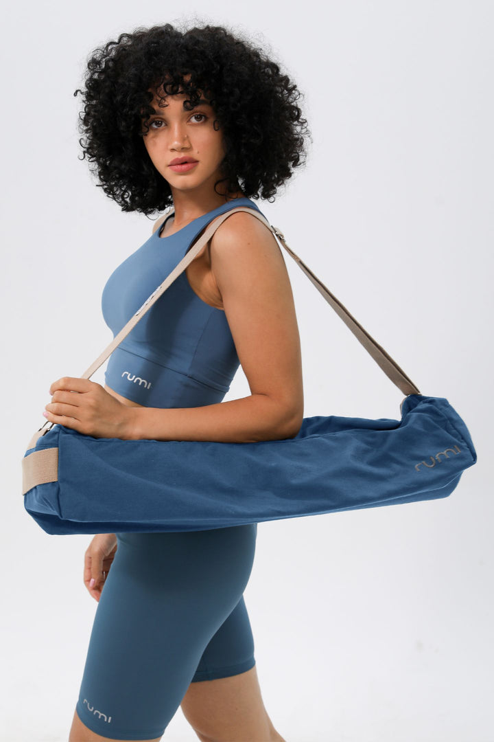 Rumi Earth Cotton Yoga Bag Yoga Fitness Mat Bag Yoga Bags