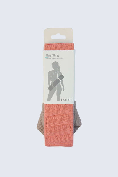 Boa Sling - Yoga Mat Carrier  - Coral