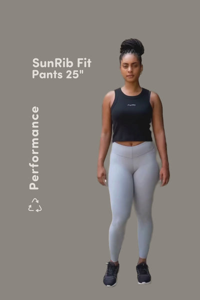 Rumi Earth W SunRib Fit Pants 25" - Stone