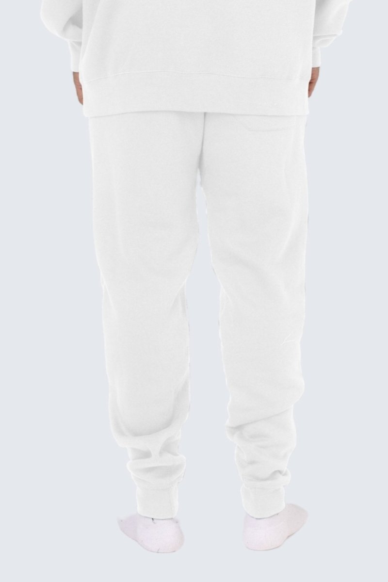 Rumi Earth - MU Moon Sweatpants Fleece Slim - Snow - R514675SWP - M - Bottoms