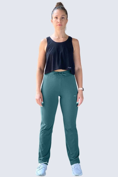 Rumi Earth - U SunSoft Joggers Open + Pockets 30" - Deep Teal - R124210DTP - Bottoms