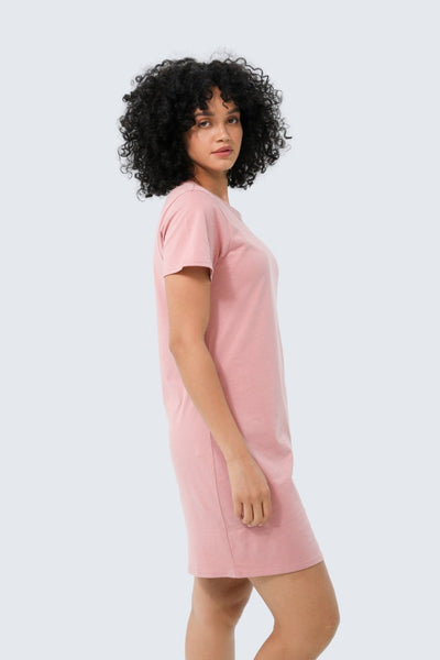 Rumi Earth - W Moon Air Dress Organic - Dusty Rose - R137300DEP - Dresses