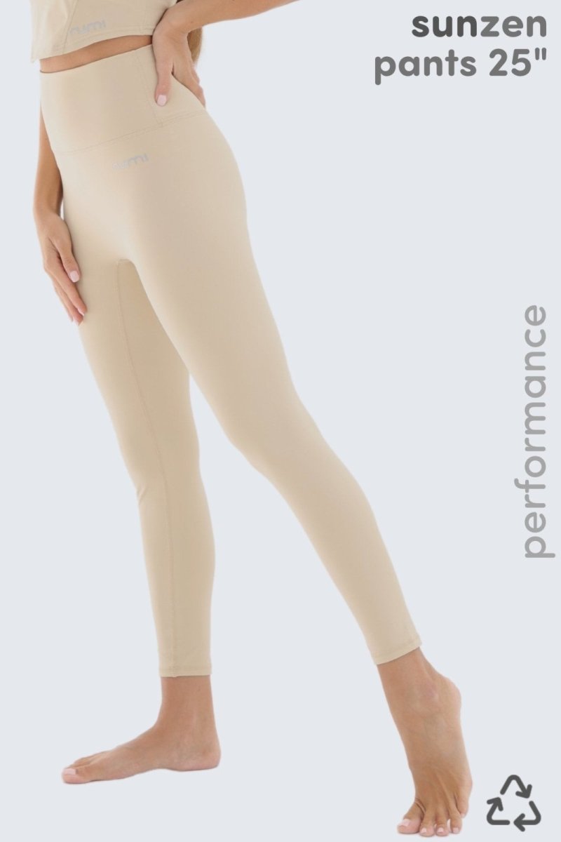 Rumi Earth - W Sun Zen Pants 25" - Cream - R124112CMP - Bottoms