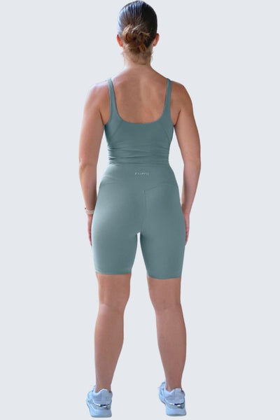 Rumi Earth - W Sunsoft Flow Shorts 8" - Teal Light - R124126TLP - Bottoms